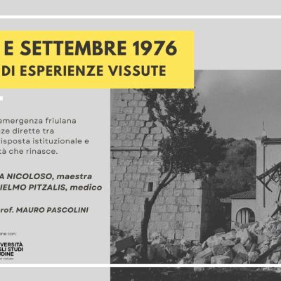 Maggio e settembre 1976, Racconto di esperienze vissute