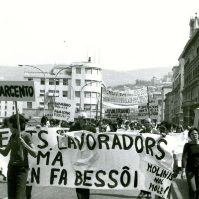 Manifestazione a Trieste