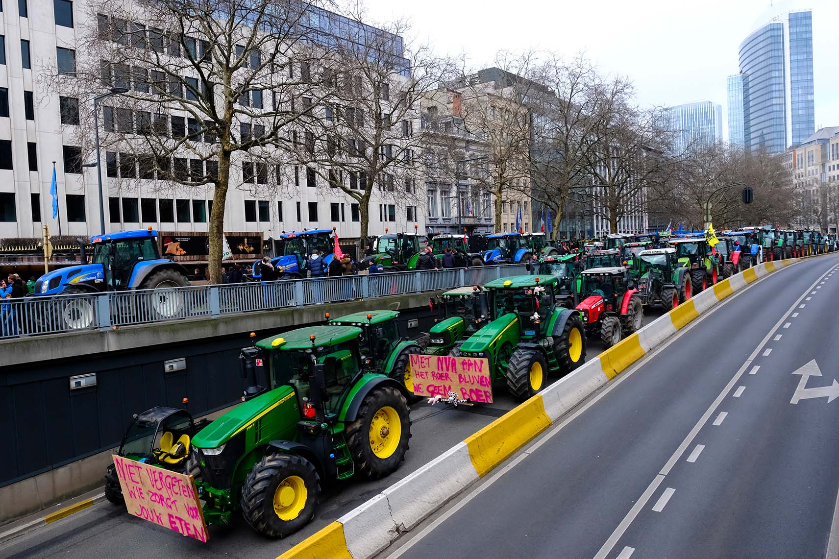 Trattori protesta PAC