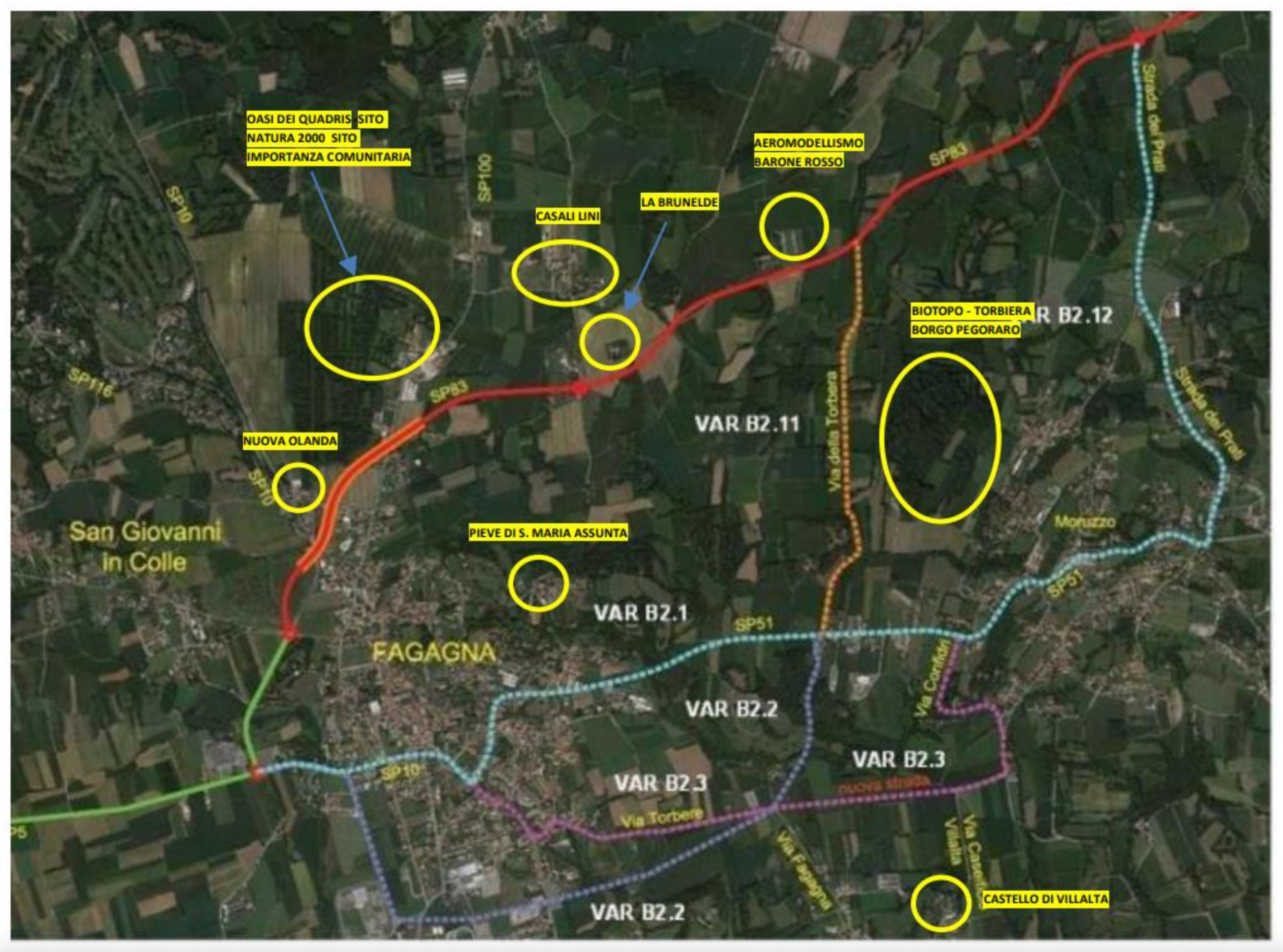 planimetria cimpello - sequals