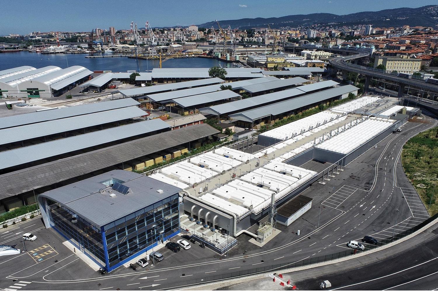 nuovo depuratore di Servola (fonte rete)