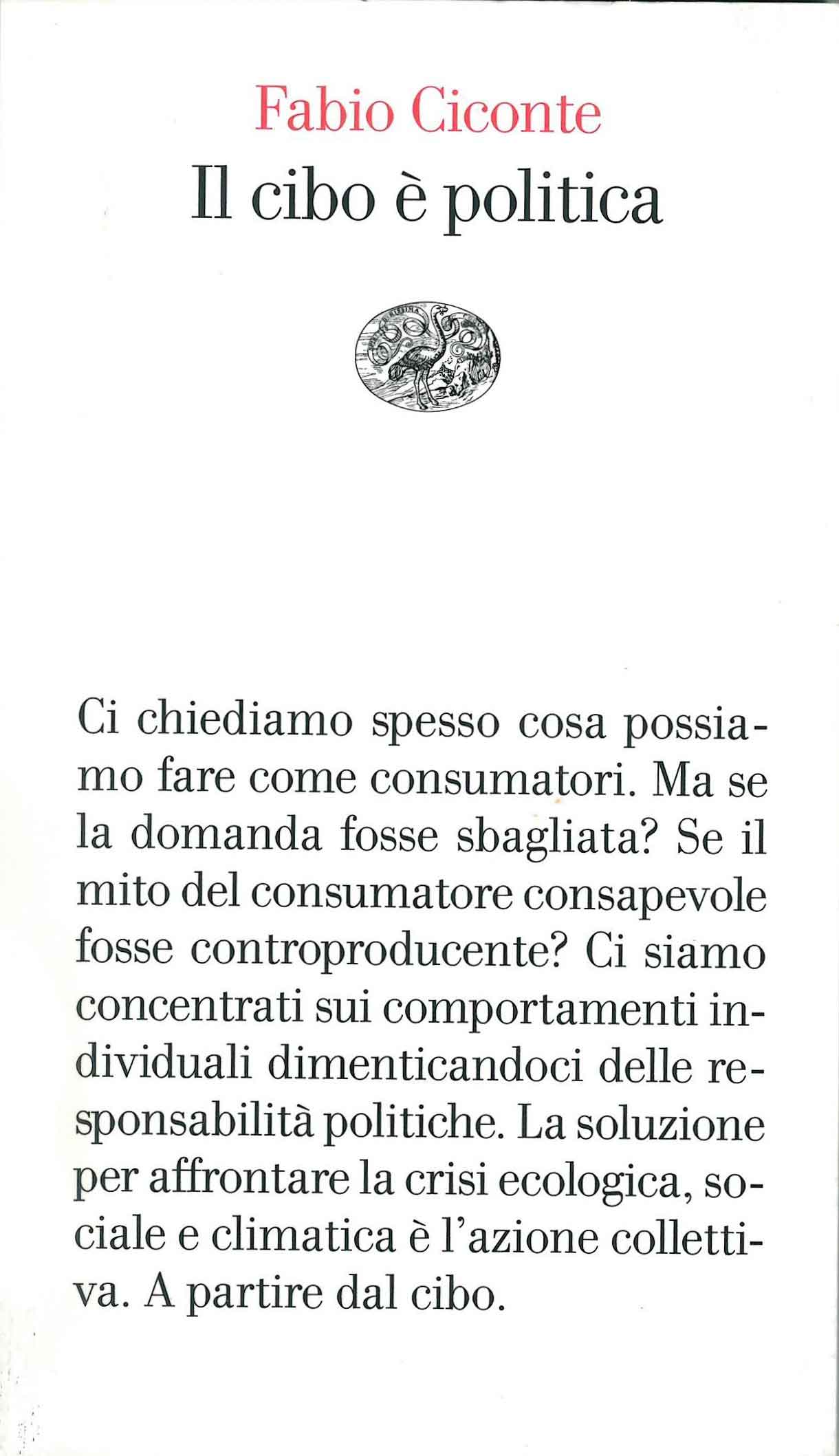 Ciconte il Cibo è Politica