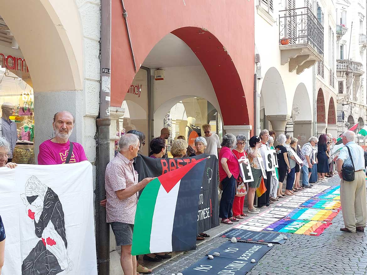 Italia -Israele manifestazione