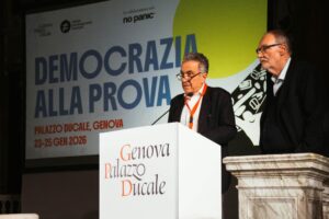 Fabrizio Barca e Luca Borzani-Democrazia alla prova