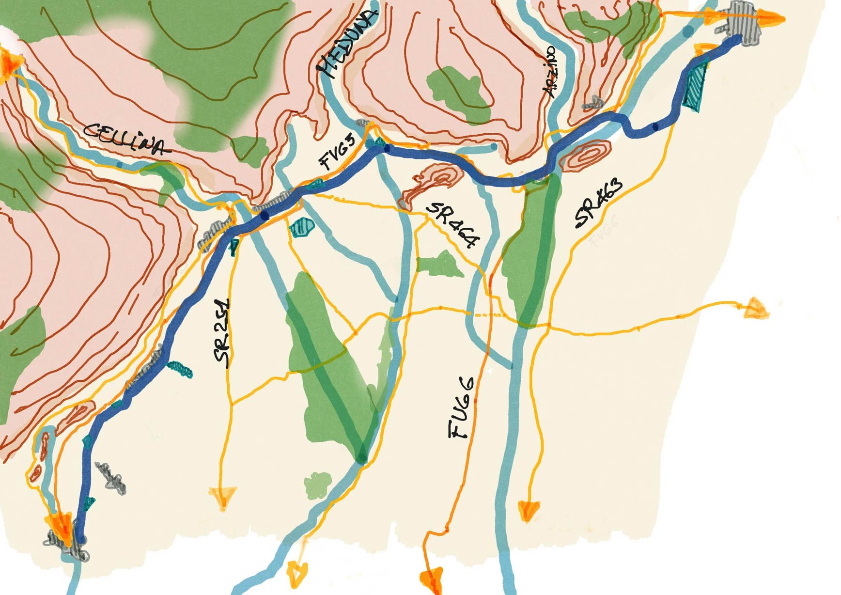 rete infrastrutturale metropolitana