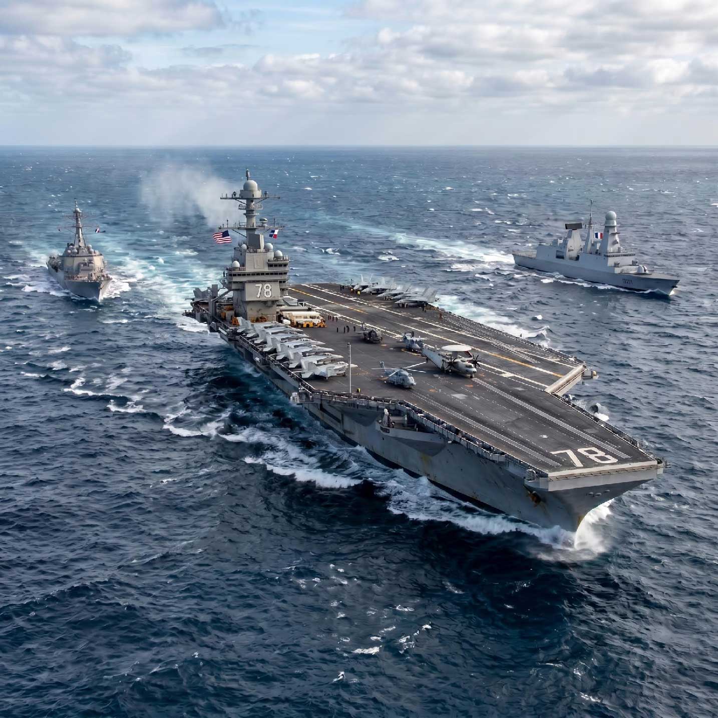 Portaerei, Guerra e inflazione.