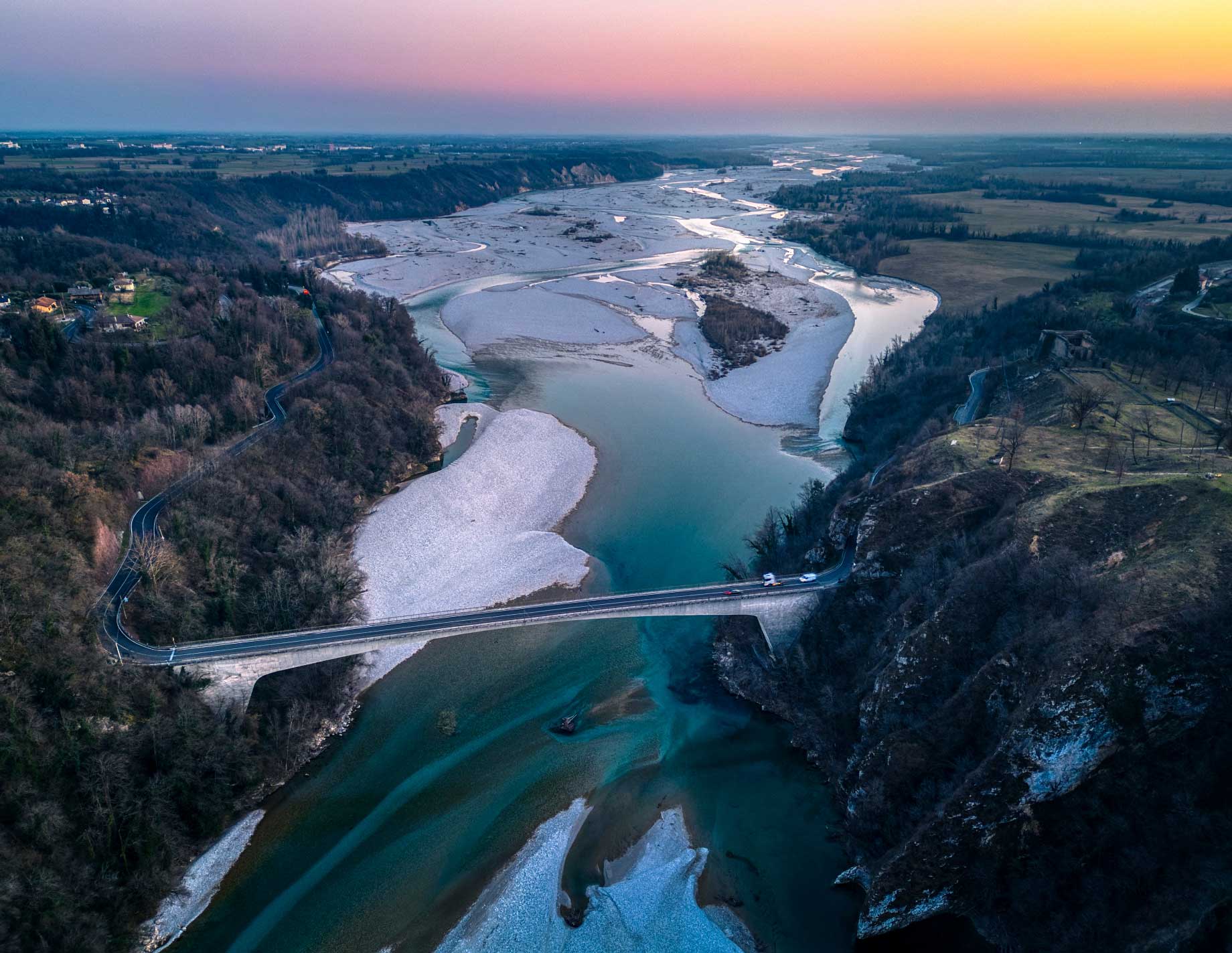 Ponte Tagliamento a Pinzano