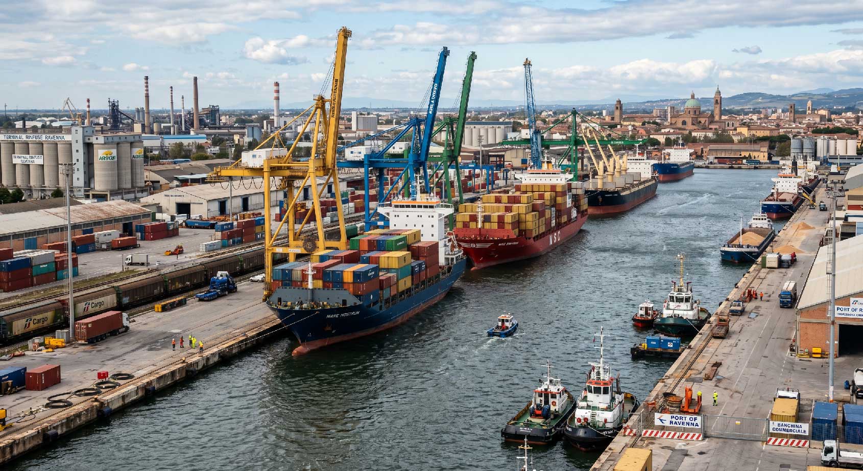 porto commercio di armi