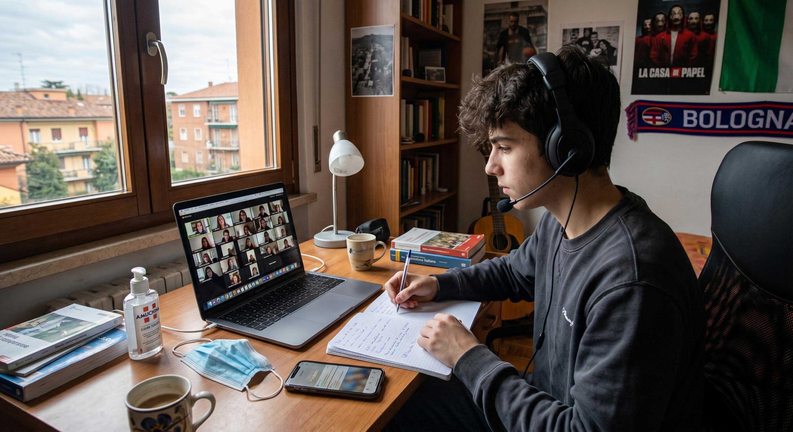 videolezione in tempi di panedmia