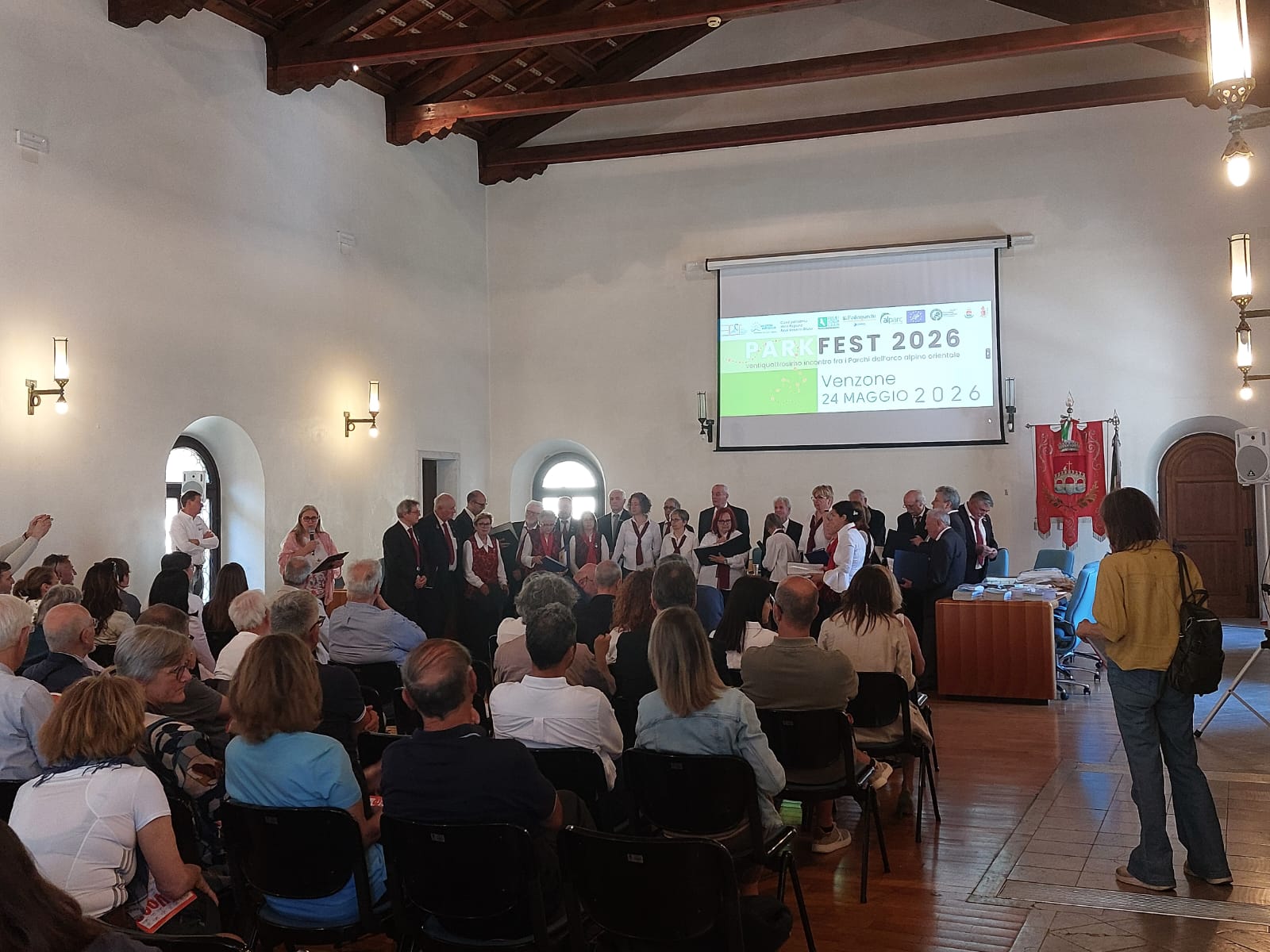 Foto convegno aree protette