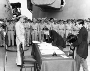Firma della resa del Giappone