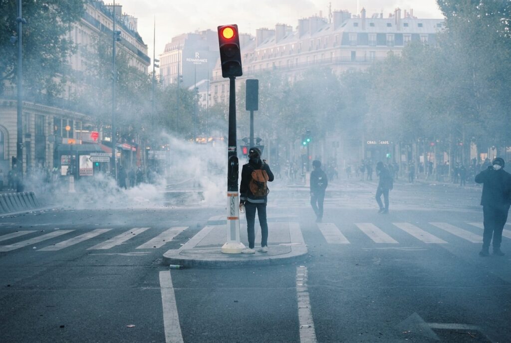 Proteste studentesche a Parigi