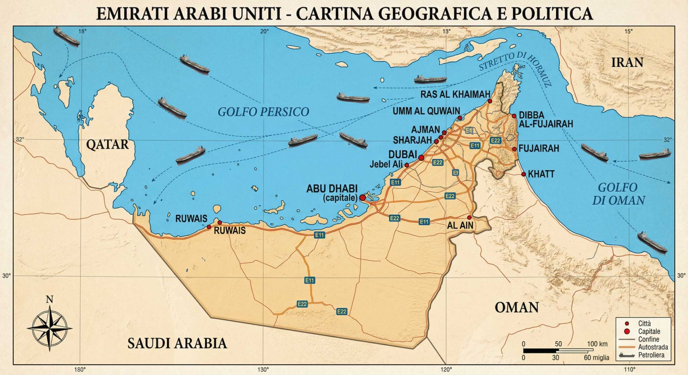 emirati petrolio